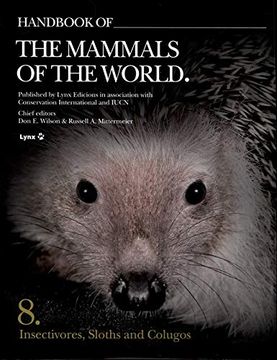 portada Handbook of the Mammals of the World Vol. 8: Insectivores, Sloths and Colugos (Hmw) (en Inglés)