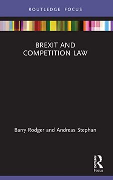 portada Brexit and Competition law (en Inglés)