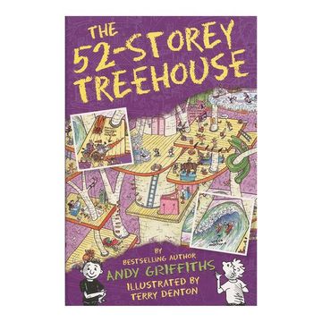 portada The 52-Storey Treehouse (The Treehouse Books) (en Inglés)