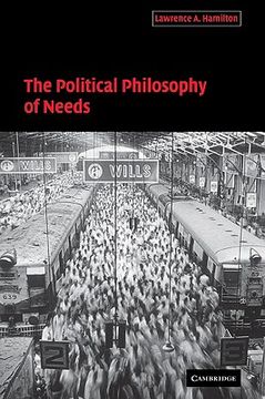 portada The Political Philosophy of Needs (en Inglés)
