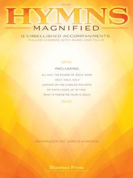 portada Hymns Magnified: 15 Embellished Piano Accompaniments