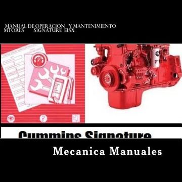 portada Manual de Operacion y Mantenimiento: Motores Signature eISX.