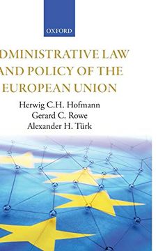 portada Administrative law and Policy of the European Union (en Inglés)