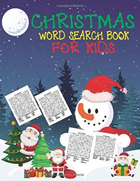 portada Christmas Word Search Book for Kids: 30 Easy Large Print Word Find Puzzles for Kids: Jumbo Word Search Puzzle Book (8. 5"X11") With fun Themes! (Word. Regular Christmas Coloring Sheets Inside (in English)
