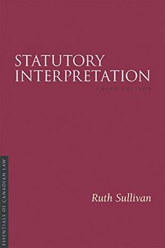 portada Statutory Interpretation 3 (en Inglés)