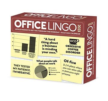 portada Office Lingo 2023 box Calendar (en Inglés)