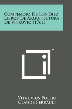 portada Compendio de Los Diez Libros de Arquitectura de Vitruvio (1761)