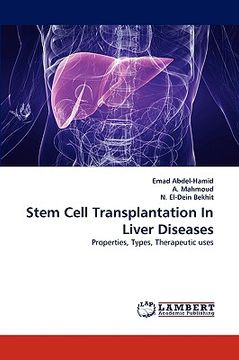 portada stem cell transplantation in liver diseases (en Inglés)