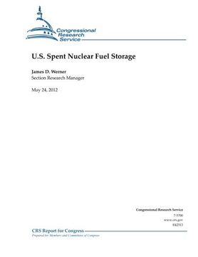 portada U.S. Spent Nuclear Fuel Storage