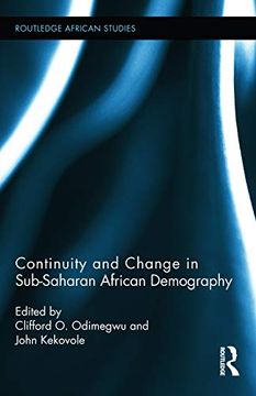 portada Continuity and Change in Sub-Saharan African Demography (en Inglés)