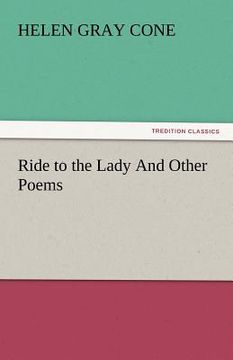 portada ride to the lady and other poems (in English)