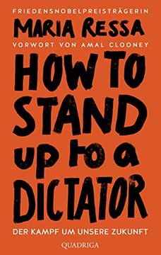 portada How to Stand up to a Dictator - Deutsche Ausgabe. Von der Friedensnobelpreisträgerin (en Alemán)