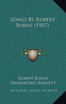 portada songs by robert burns (1907) (in English)