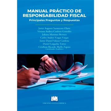 portada MANUAL PRACTICO DE RESPONSABILIDAD FISCAL PRINCIPALES PREGUNTAS Y RESPUESTAS
