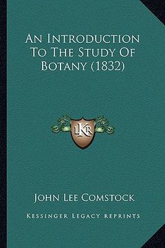 portada an introduction to the study of botany (1832) (en Inglés)
