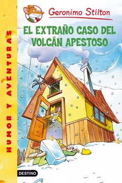 portada geronimo stilton 39: el extraño caso del volcán apestoso (in Spanish)