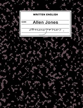 portada Written English: An Artist's Book by Allen Jones (in English)