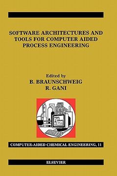 portada software architectures and tools for computer aided process engineering
