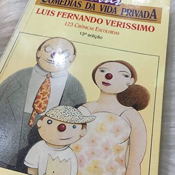 portada Novas Comedias da Vida Privada: 123 Cronicas Escolhidas (Portuguese Edition)