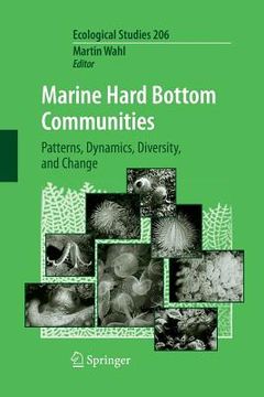 portada marine hard bottom communities: patterns, dynamics, diversity, and change (en Inglés)