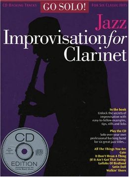 portada Go Solo! Jazz Improvisation for Clarinet