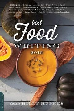 portada Best Food Writing 2016