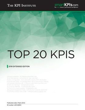 portada Top 20 KPIs - 2016 Extended Edition (en Inglés)