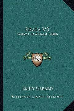 portada reata v3: what's in a name (1880) (en Inglés)