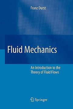 portada fluid mechanics: an introduction to the theory of fluid flows (en Inglés)