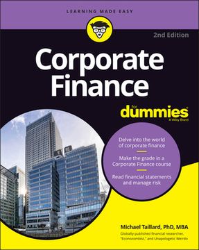 portada Corporate Finance for Dummies (For Dummies (Business & Personal Finance)) (en Inglés)