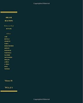 portada Organic Reactions, Volume 84 (en Inglés)