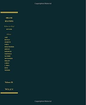 portada Organic Reactions, Volume 84