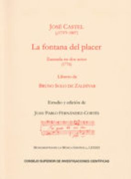 portada LA FONTANA DEL PLACER: ZARZUELA EN DOS ACTOS (1776) (En papel)
