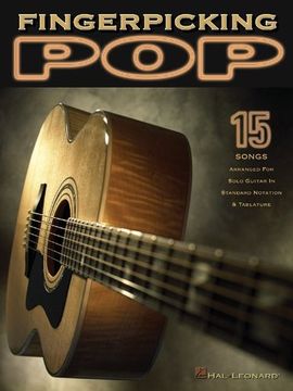 portada Fingerpicking Pop: 15 Songs Arranged for Solo Guitar in Standard Notation & tab (in English)