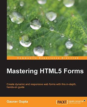 portada Mastering Html5 Forms (en Inglés)