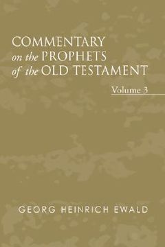 portada commentary on the prophets of the old testament, volume 3 (in English)