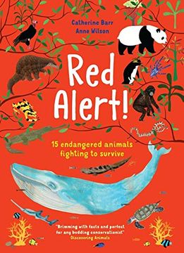 portada Red Alert! 15 Endangered Animals Fighting to Survive (in English)