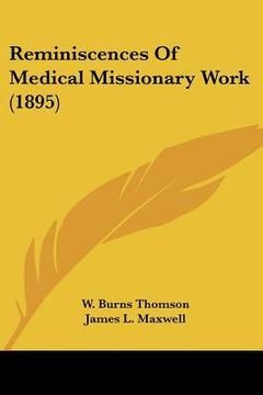 portada reminiscences of medical missionary work (1895) (in English)