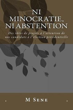 portada Ni Minocratie, Ni Abstention (in French)