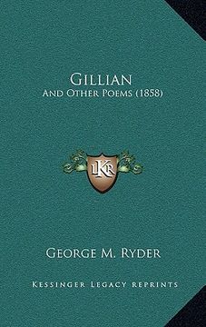 portada gillian: and other poems (1858)