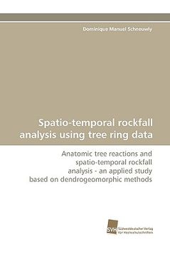 portada spatio-temporal rockfall analysis using tree ring data (en Inglés)