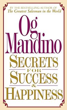portada Secrets for Success and Happiness (en Inglés)