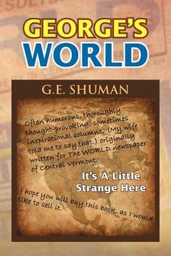 portada george's world: it's a little strange here (in English)
