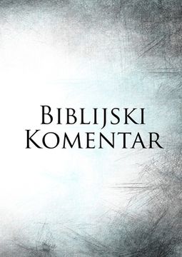 portada Biblijski Komentar (in Croacia)
