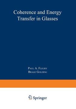 portada Coherence and Energy Transfer in Glasses (en Inglés)
