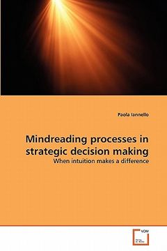 portada mindreading processes in strategic decision making