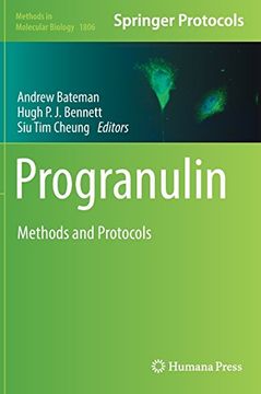 portada Progranulin: Methods and Protocols (Methods in Molecular Biology) (in English)