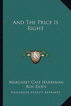 portada and the price is right (en Inglés)