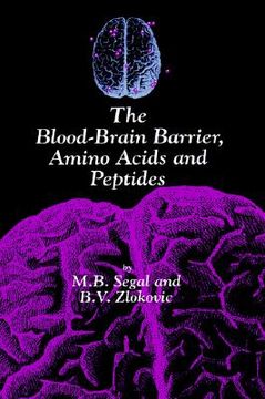 portada the blood-brain barrier, amino acids and peptides (en Inglés)