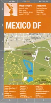 portada Mexico City "Mexico df" Street map by de Dios